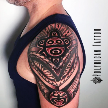 Polyrican Tattoo by Ozzy, 2020 